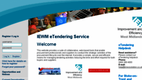 What Iewm.bravosolution.co.uk website looked like in 2014 (10 years ago)