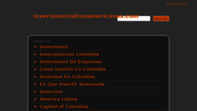 What Inversioneslatinoamericanas.com website looked like in 2014 (10 years ago)