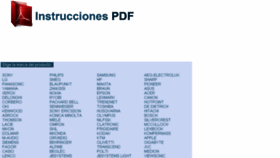 What Instrucciones-pdf.com website looked like in 2014 (10 years ago)
