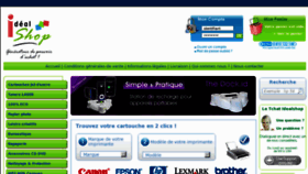 What Idealshop.fr website looked like in 2014 (9 years ago)