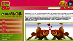 What Ilovepet.it website looked like in 2014 (9 years ago)