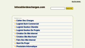 What Infocahierdescharges.com website looked like in 2014 (10 years ago)