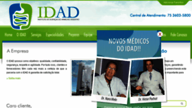 What Idad.com.br website looked like in 2014 (9 years ago)