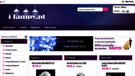 What I-lampy.pl website looked like in 2014 (9 years ago)