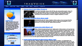 What Iraqvoice.com website looked like in 2014 (9 years ago)