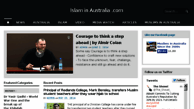 What Islaminaustralia.com website looked like in 2014 (9 years ago)