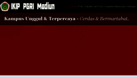 What Ikippgrimadiun.ac.id website looked like in 2014 (9 years ago)