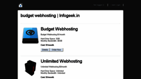 What Infogeek.in website looked like in 2014 (9 years ago)