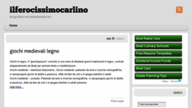 What Ilferocissimocarlino.com website looked like in 2014 (9 years ago)
