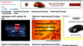 What Imgquotes.com website looked like in 2014 (9 years ago)