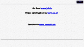 What Immohit.ch website looked like in 2014 (9 years ago)