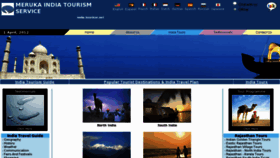 What India-tourism.net website looked like in 2014 (9 years ago)