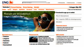 What Ingbank.nl website looked like in 2014 (9 years ago)