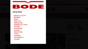 What Internetbode.nl website looked like in 2014 (9 years ago)