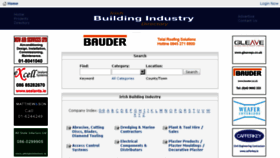 What Irishbuildingindustry.ie website looked like in 2014 (9 years ago)