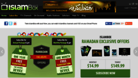 What Islambox.tv website looked like in 2014 (9 years ago)