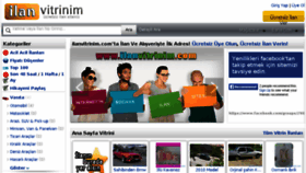 What Ilanvitrinim.com website looked like in 2014 (9 years ago)
