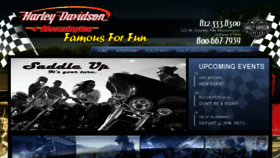 What Indianaharley.com website looked like in 2014 (9 years ago)