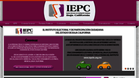 What Iepcbc.org.mx website looked like in 2014 (9 years ago)