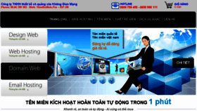 What Isp.vn website looked like in 2014 (9 years ago)
