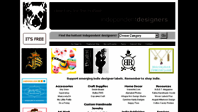 What Indiedesignerlabels.com website looked like in 2014 (9 years ago)