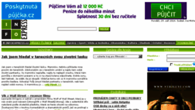 What Infoexpress.cz website looked like in 2014 (9 years ago)