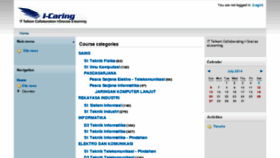 What Ittelkom.ac.id website looked like in 2014 (10 years ago)