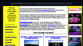 What Immobilientraum24.de website looked like in 2014 (9 years ago)