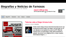 What Idolospop.com website looked like in 2014 (11 years ago)