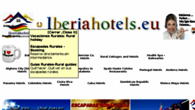 What Iberiahotels.eu website looked like in 2014 (9 years ago)