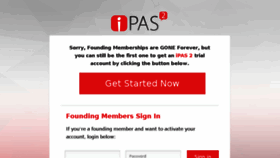 What Ipas.co website looked like in 2014 (9 years ago)