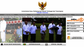 What Indonesiamembangun.id website looked like in 2014 (9 years ago)