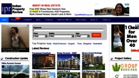 What Indianpropertyreview.com website looked like in 2014 (9 years ago)