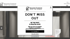 What Imaginefashion.com website looked like in 2014 (9 years ago)