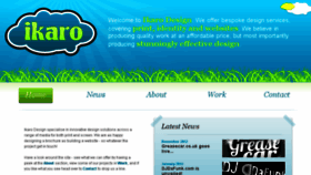 What Ikaro.co.uk website looked like in 2015 (9 years ago)