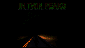 What Intwinpeaks.com website looked like in 2015 (9 years ago)