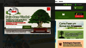 What Idealbonsai.com.br website looked like in 2015 (9 years ago)
