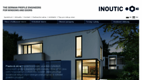 What Inoutic.cz website looked like in 2015 (9 years ago)