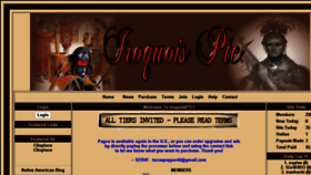 What Iroquoisptc.info website looked like in 2015 (9 years ago)