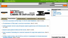 What Indexscholar.com website looked like in 2015 (9 years ago)