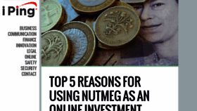 What Ipings.com website looked like in 2015 (10 years ago)