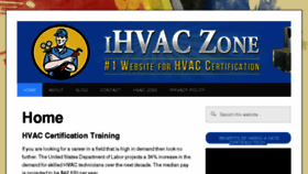 What Ihvaczone.com website looked like in 2015 (9 years ago)