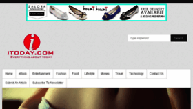 What Itoday.com website looked like in 2015 (9 years ago)