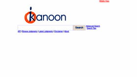 What Indiankanoon.in website looked like in 2015 (9 years ago)