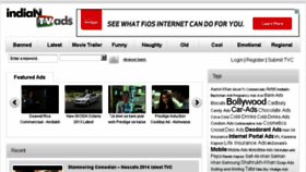 What Indiantvads.com website looked like in 2015 (9 years ago)
