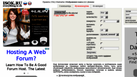 What Isok.ru website looked like in 2015 (9 years ago)