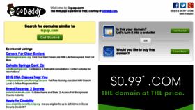 What Icpap.com website looked like in 2015 (9 years ago)