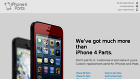 What Iphone4parts.com website looked like in 2015 (9 years ago)