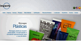 What Impacta-brazil.com.br website looked like in 2015 (9 years ago)