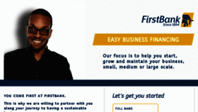 What Ibank.firstbanknigeria.com website looked like in 2015 (9 years ago)